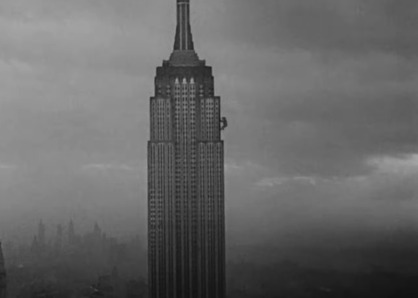 Screenshot of the movie King Kong (1933)