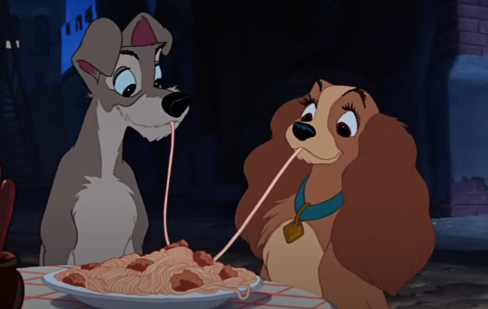 Screenshot of the movie Lady and the Tramp (1955)