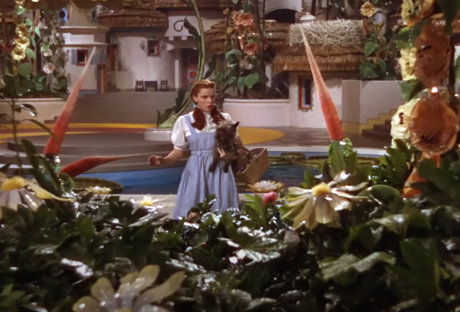 Screenshot of the movie The Wizard of Oz (1939)