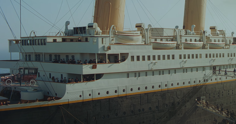 Screenshot of the movie Titanic (1997)