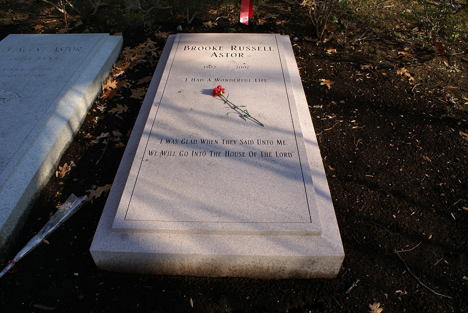 Brooke Astor Grave