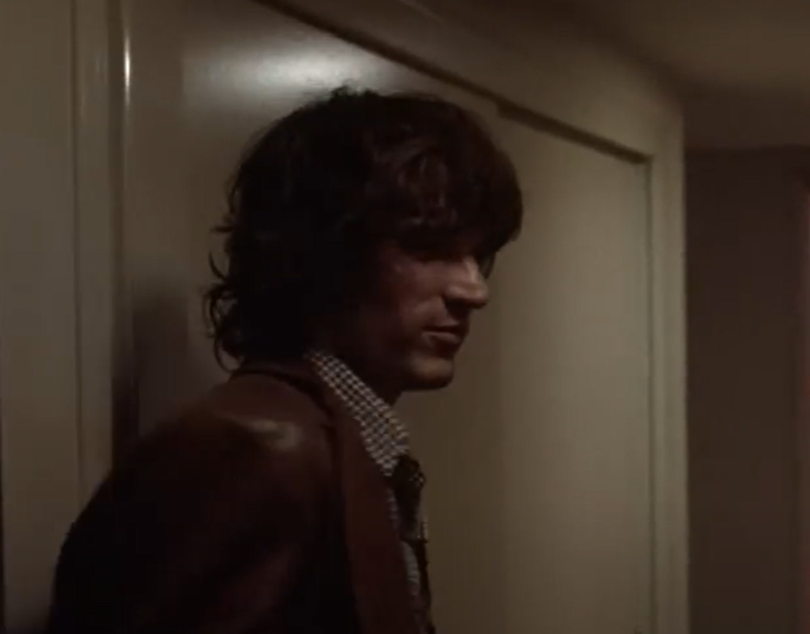 Screenshot of Rick Danko on stage from - The Last Waltz (1978)