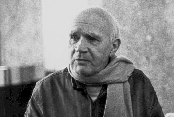 French author Jean Genet at the Imperial Hotel in Vienna