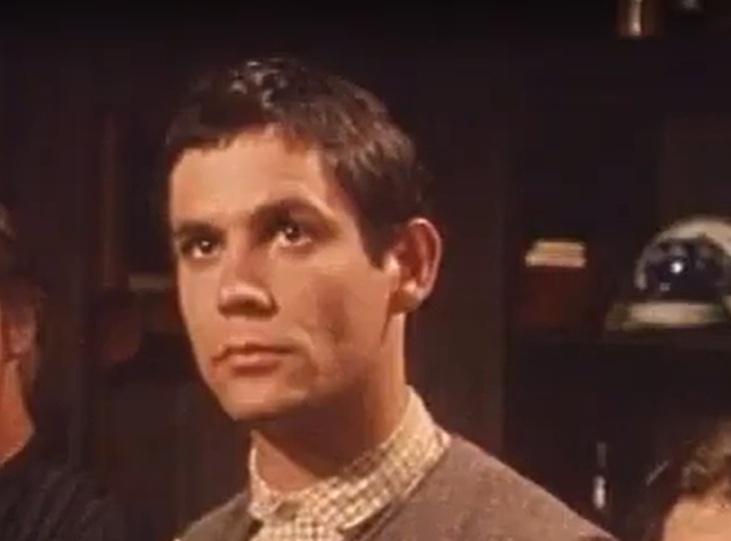 A visually captivating still taken from a pivotal moment in the television series The Last Outlaw (1980)