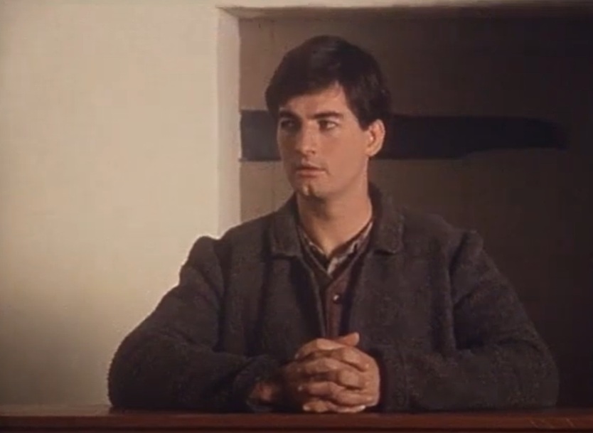 A visually captivating still taken from a pivotal moment in the television series The Last Outlaw (1980)