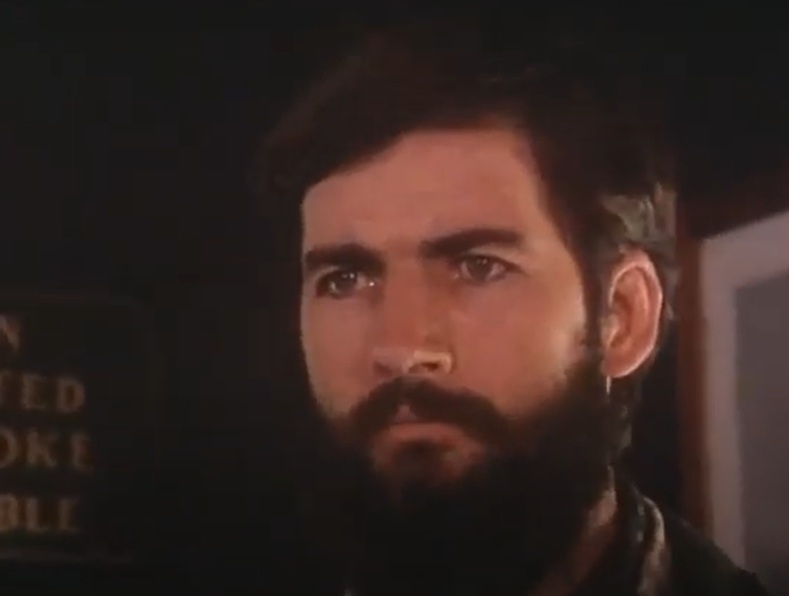 A visually captivating still taken from a pivotal moment in the television series The Last Outlaw (1980)