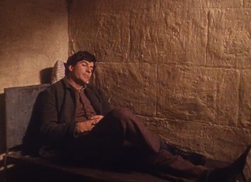 A visually captivating still taken from a pivotal moment in the television series The Last Outlaw (1980)