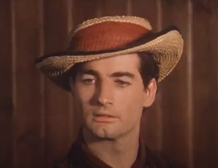 A visually captivating still taken from a pivotal moment in the television series The Last Outlaw (1980)