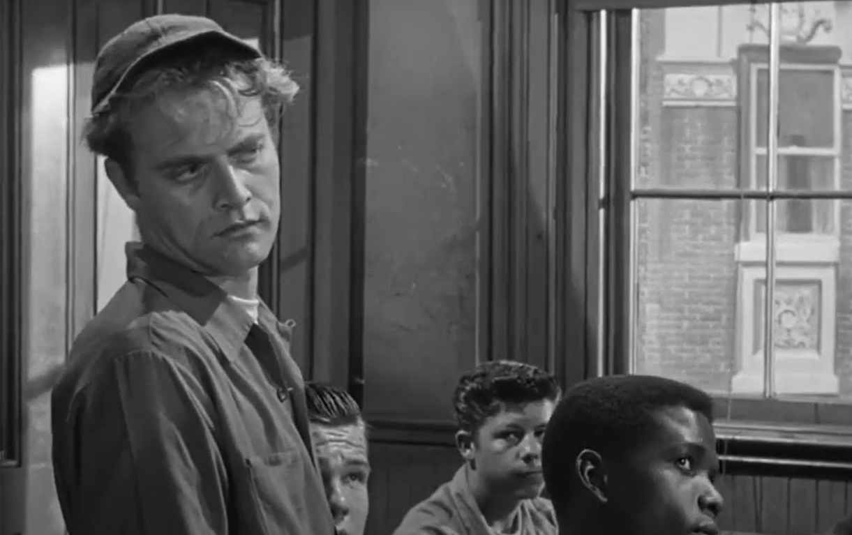 A screenshot of the movie Blackboard Jungle