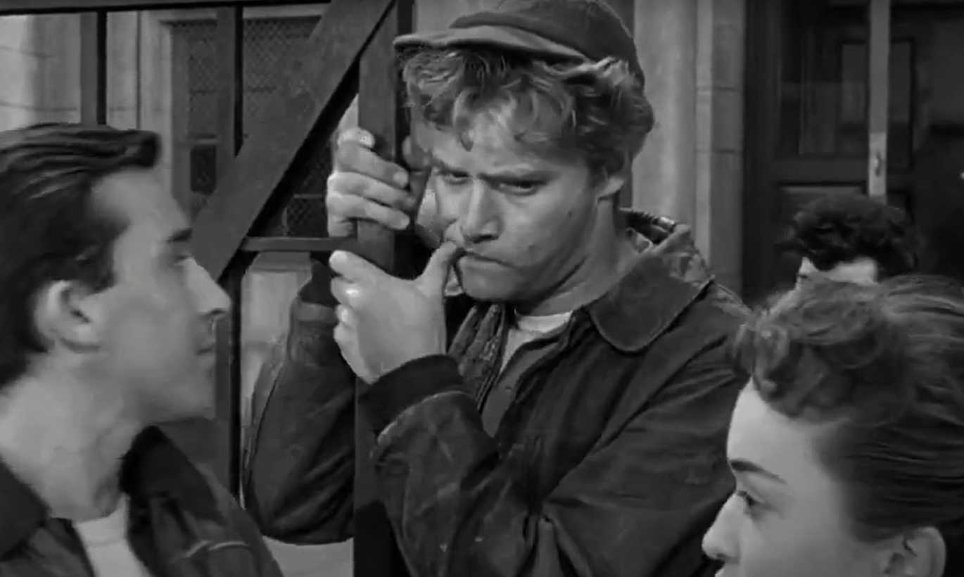 A screenshot of the movie Blackboard Jungle