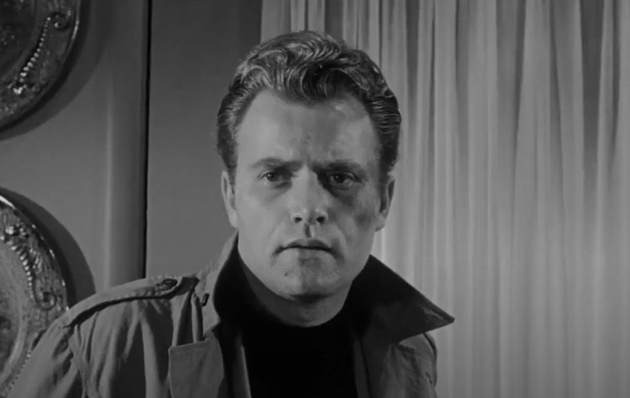 A screenshot of the movie Hell's Five Hours