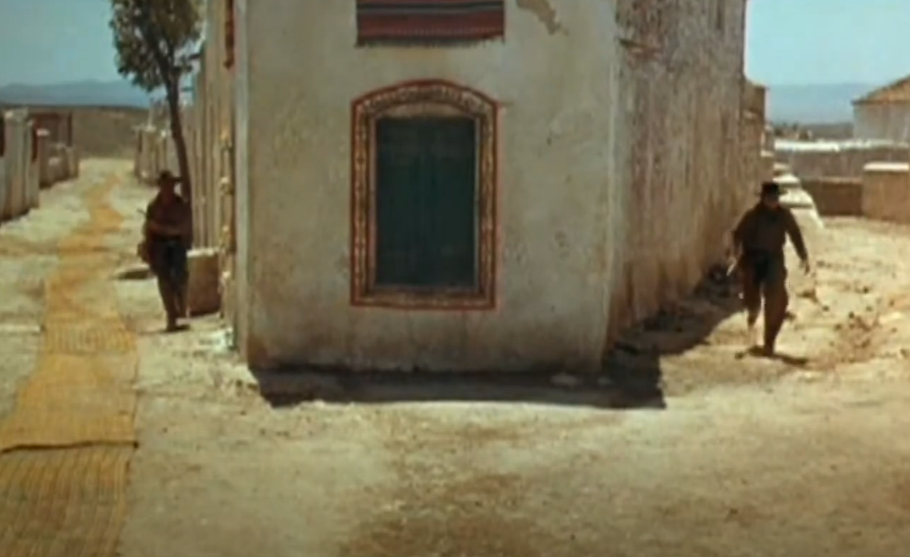 A screenshot of the movie A Man Called Sledge