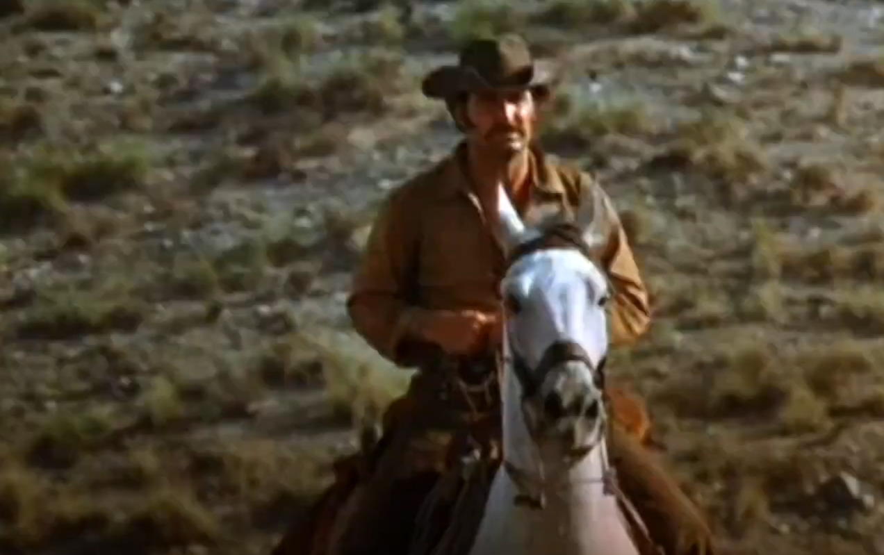 A screenshot of the movie A Man Called Sledge