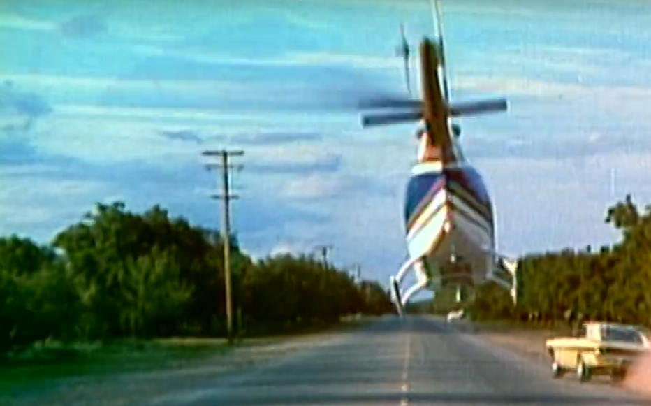 A screenshot of the movie Dirty Mary Crazy Larry