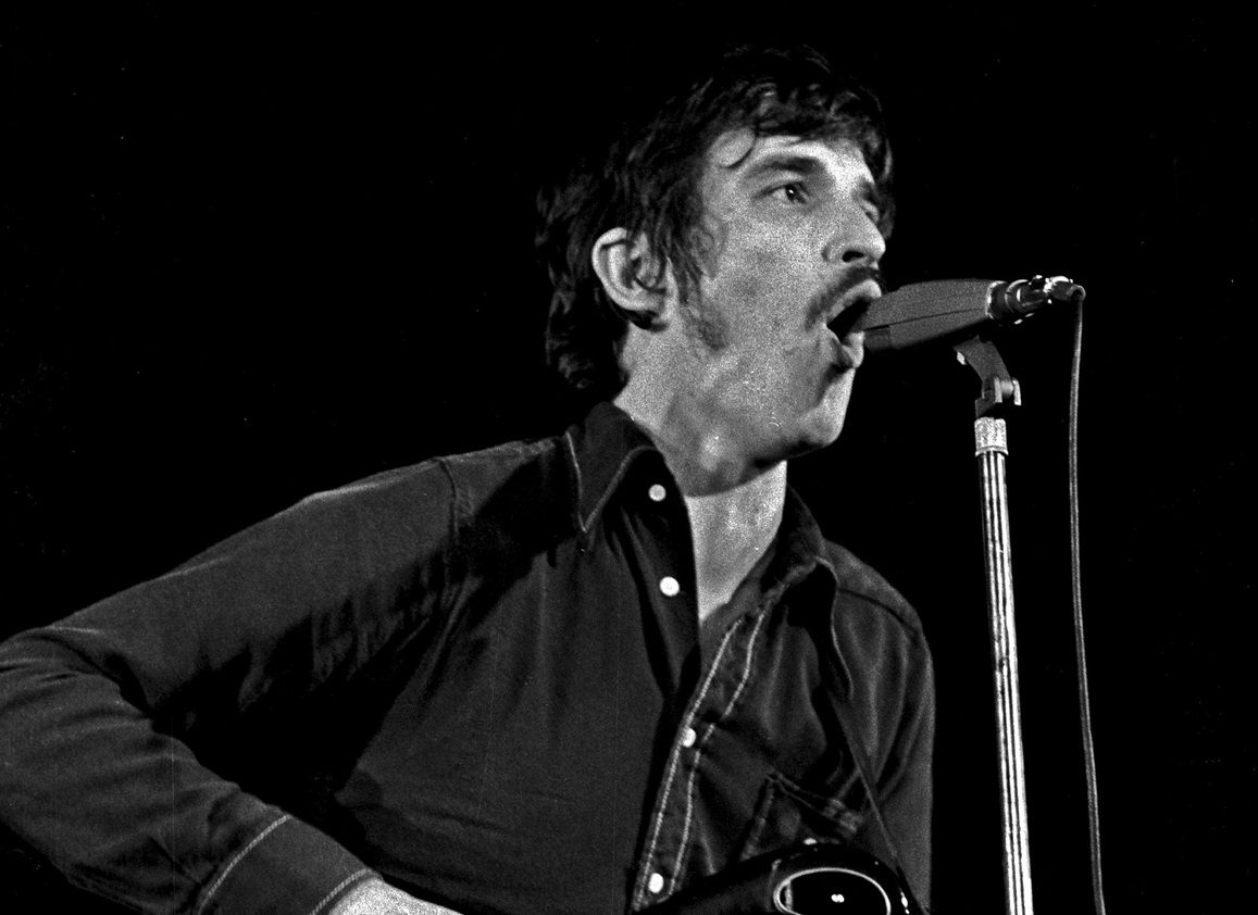 Rick Danko performs with The Band In Hamburg, 1971
