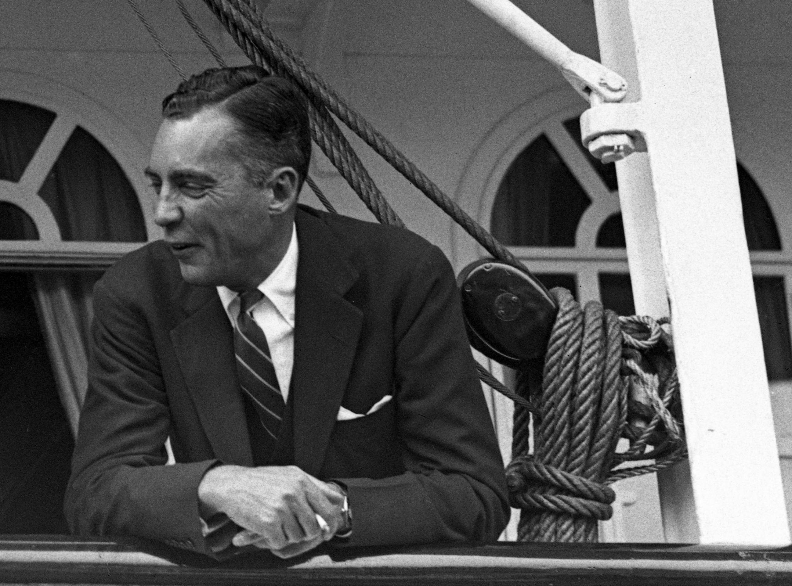 Vincent Astor in suit