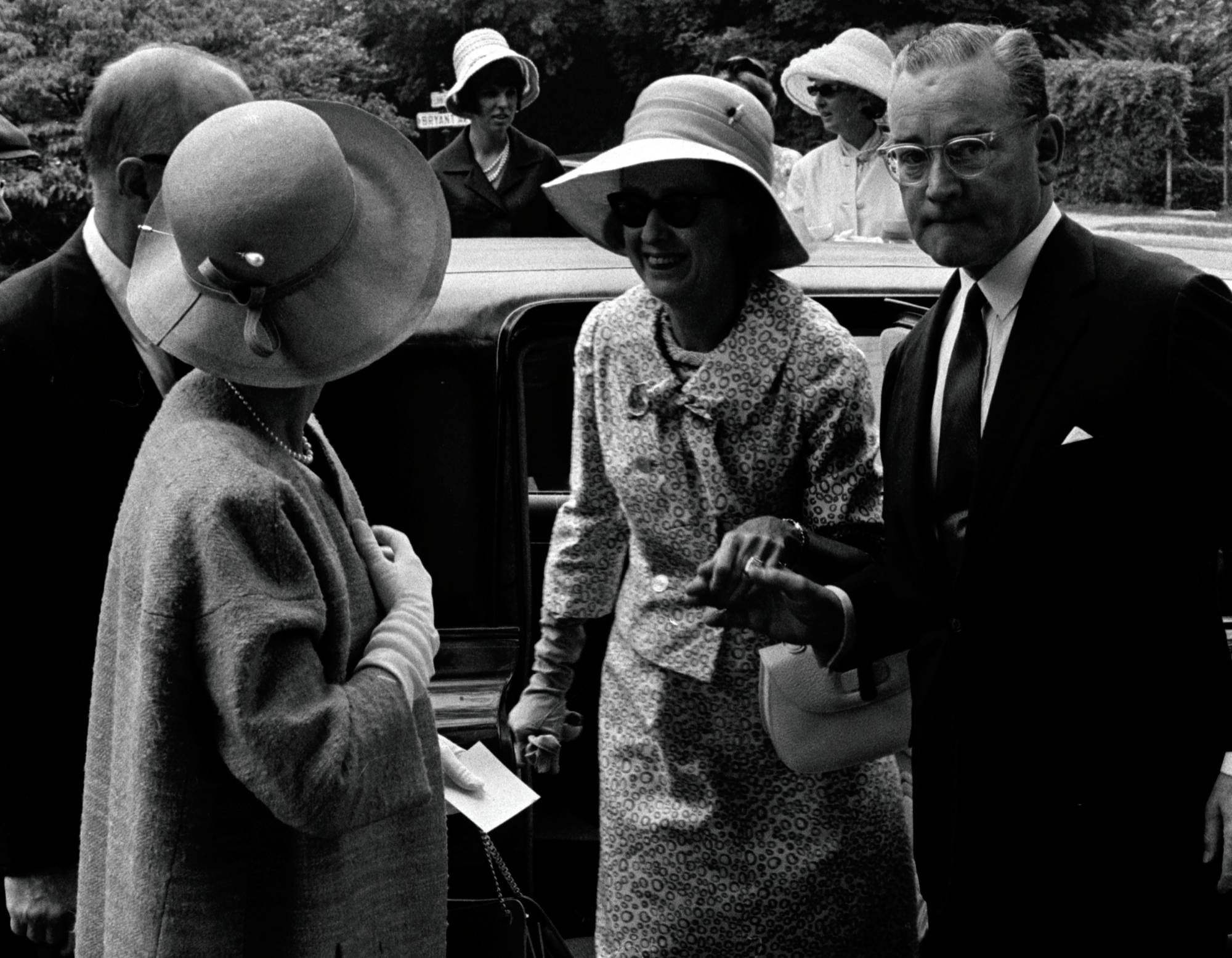 Mary Benedict Cushing at a wedding