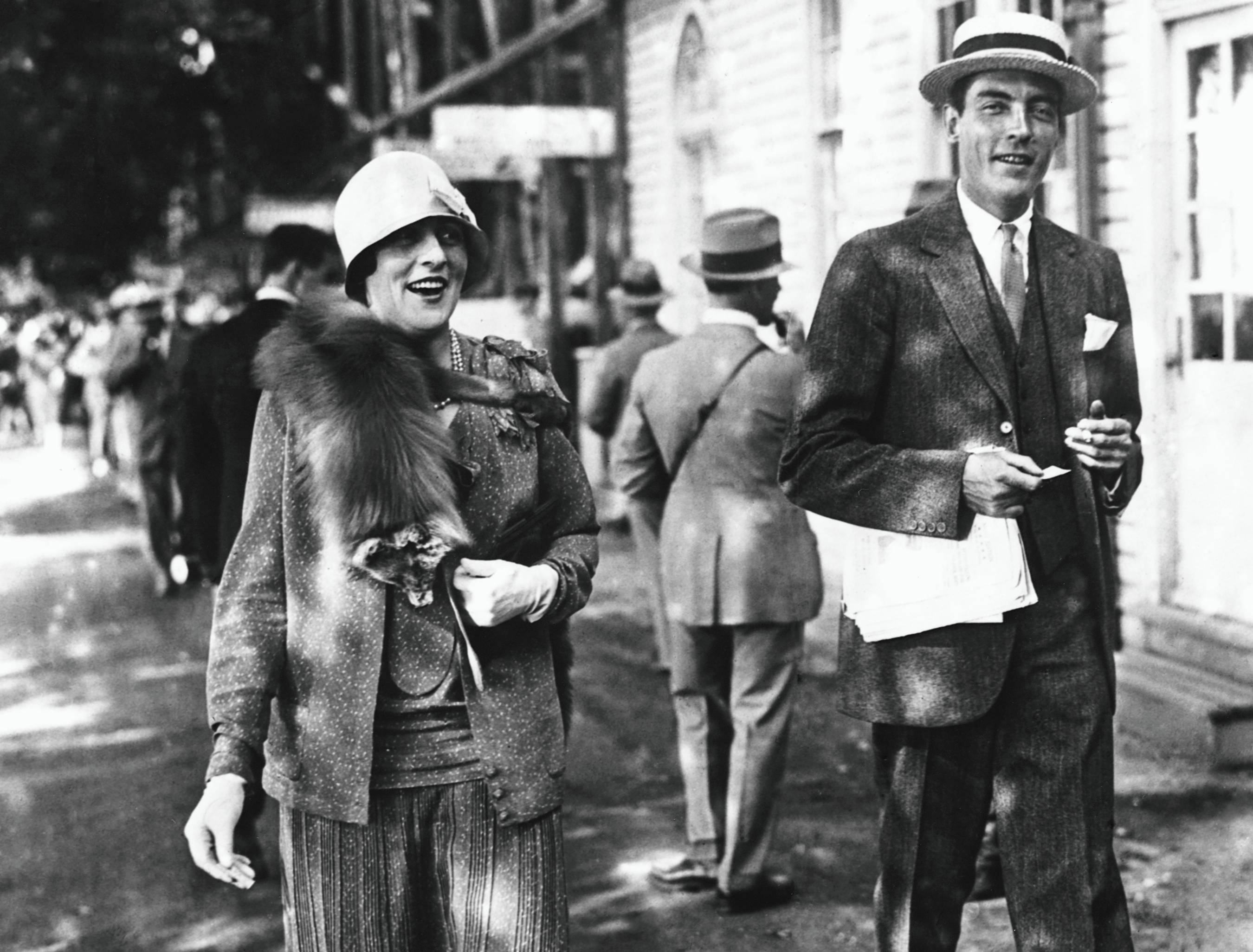 Vincent Astor and a lady at an event