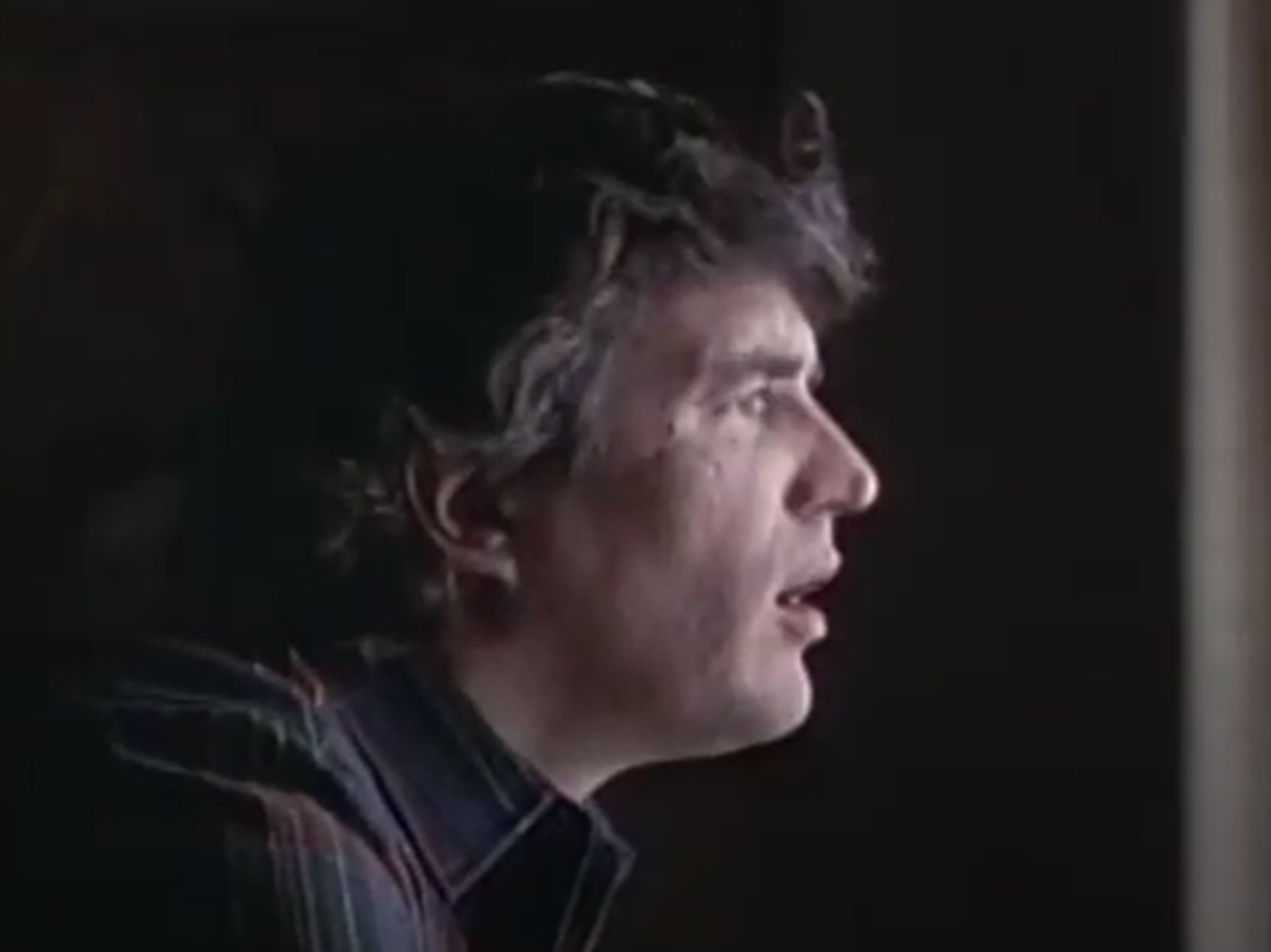 Screenshot of Rick Danko from - Man Outside (1987)