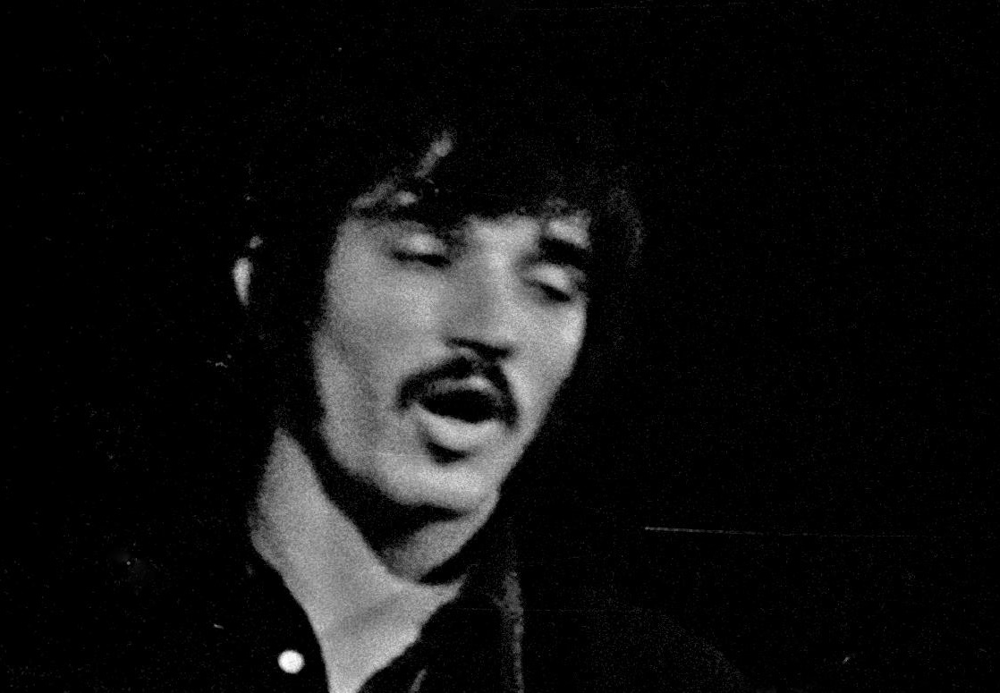 Rick Danko performs with The Band In Hamburg, 1971