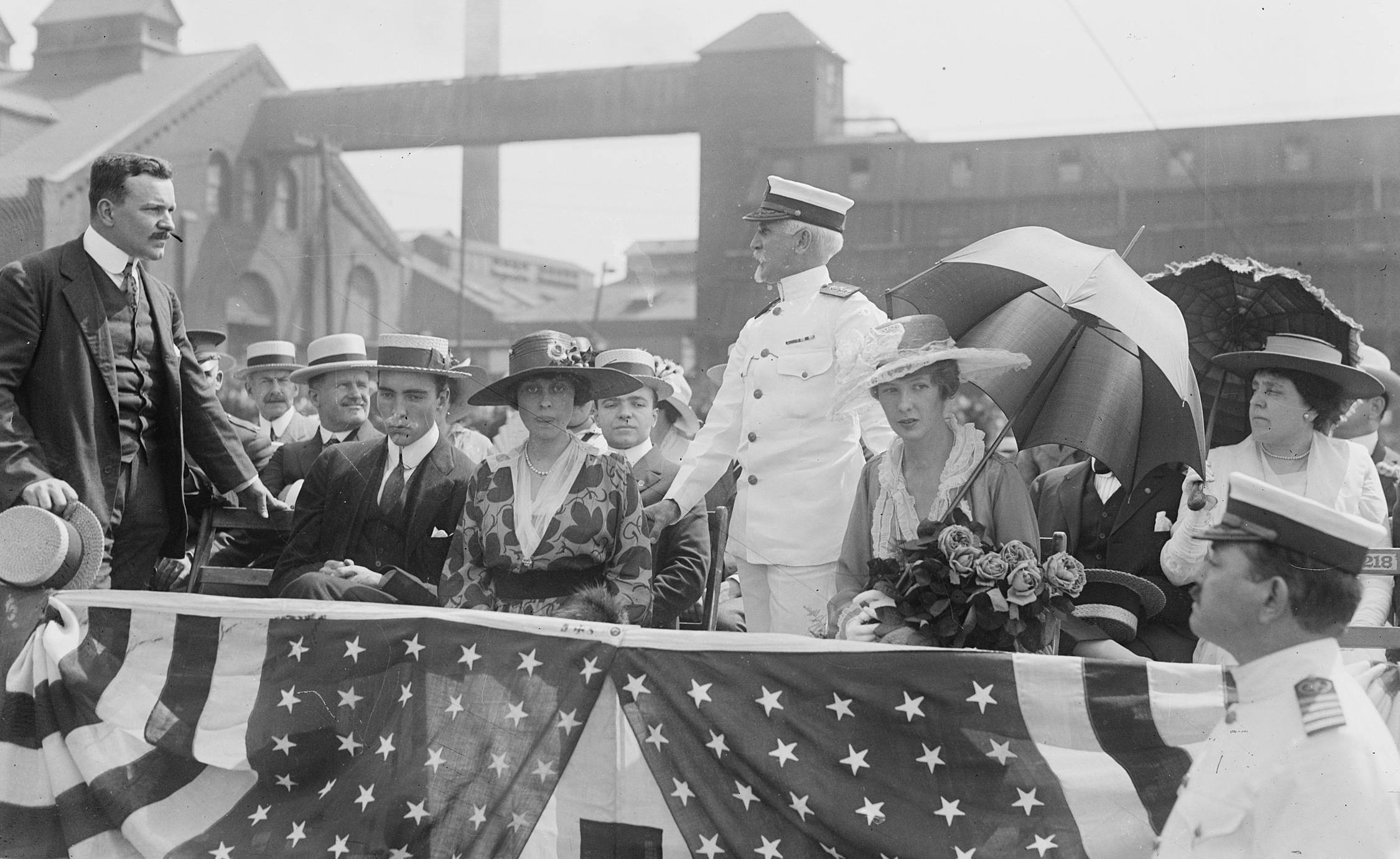 Vincent Astor and wife at an event