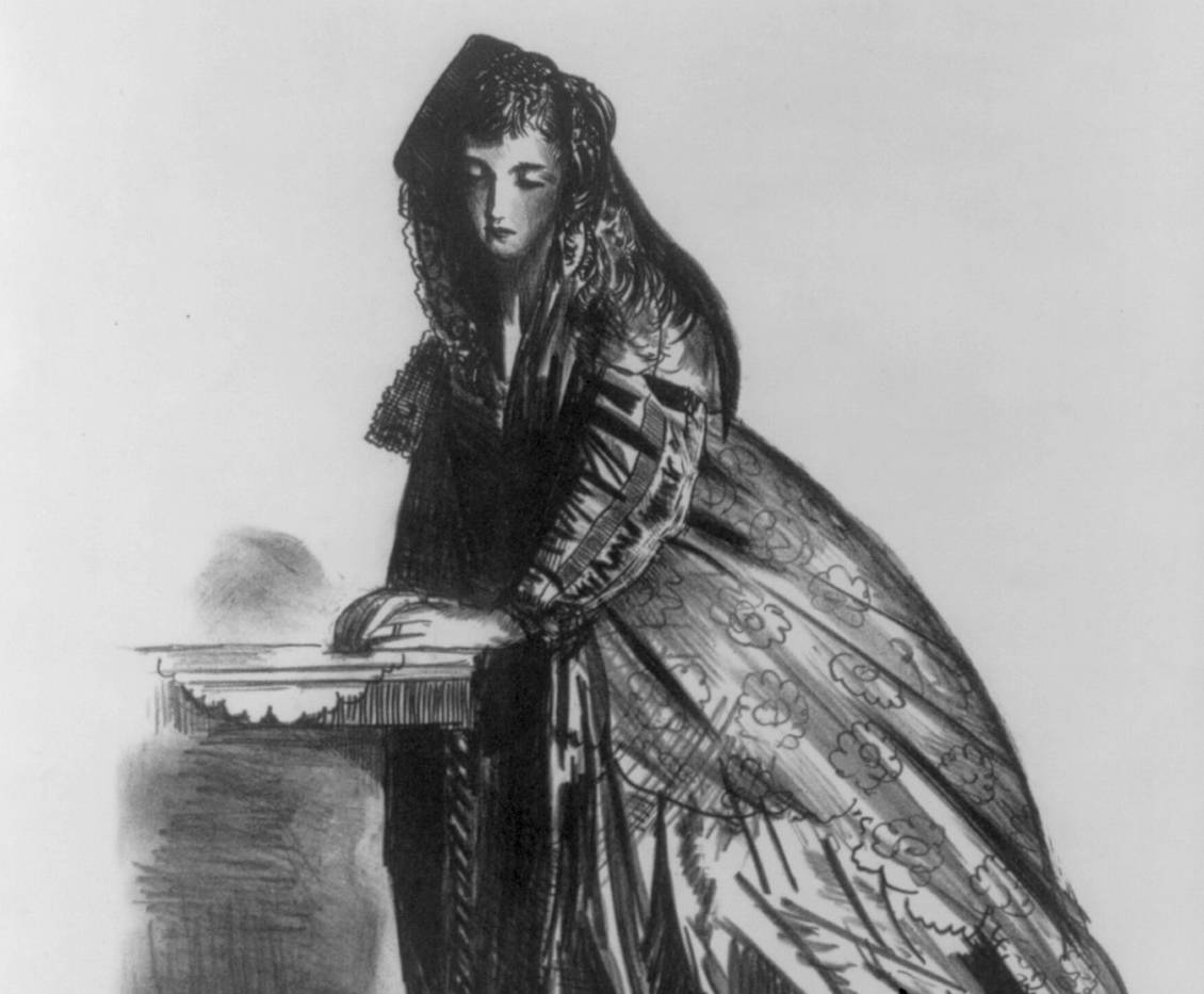 An Actress Of 1860