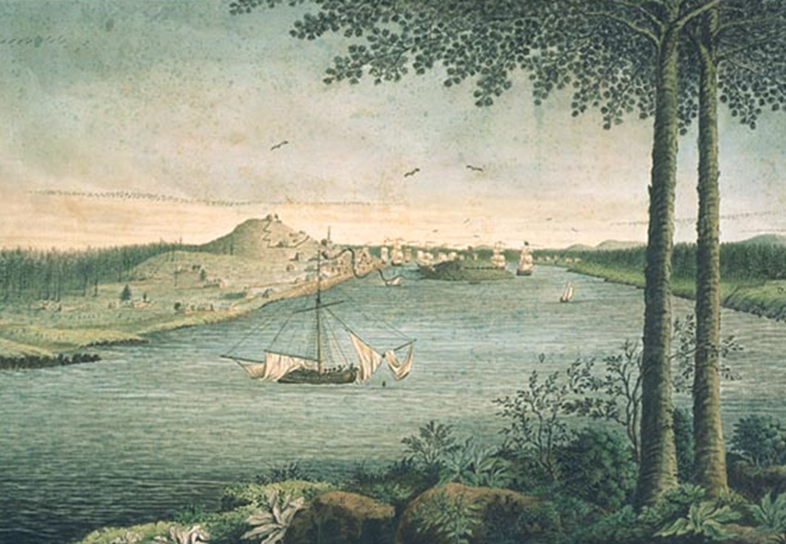 A View of Halifax in Nova Scotia, Taken from Cornwallis Island - 1757