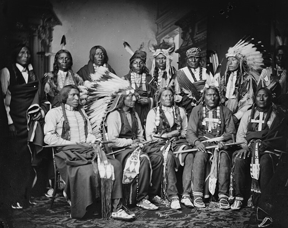 Red Cloud and other Sioux