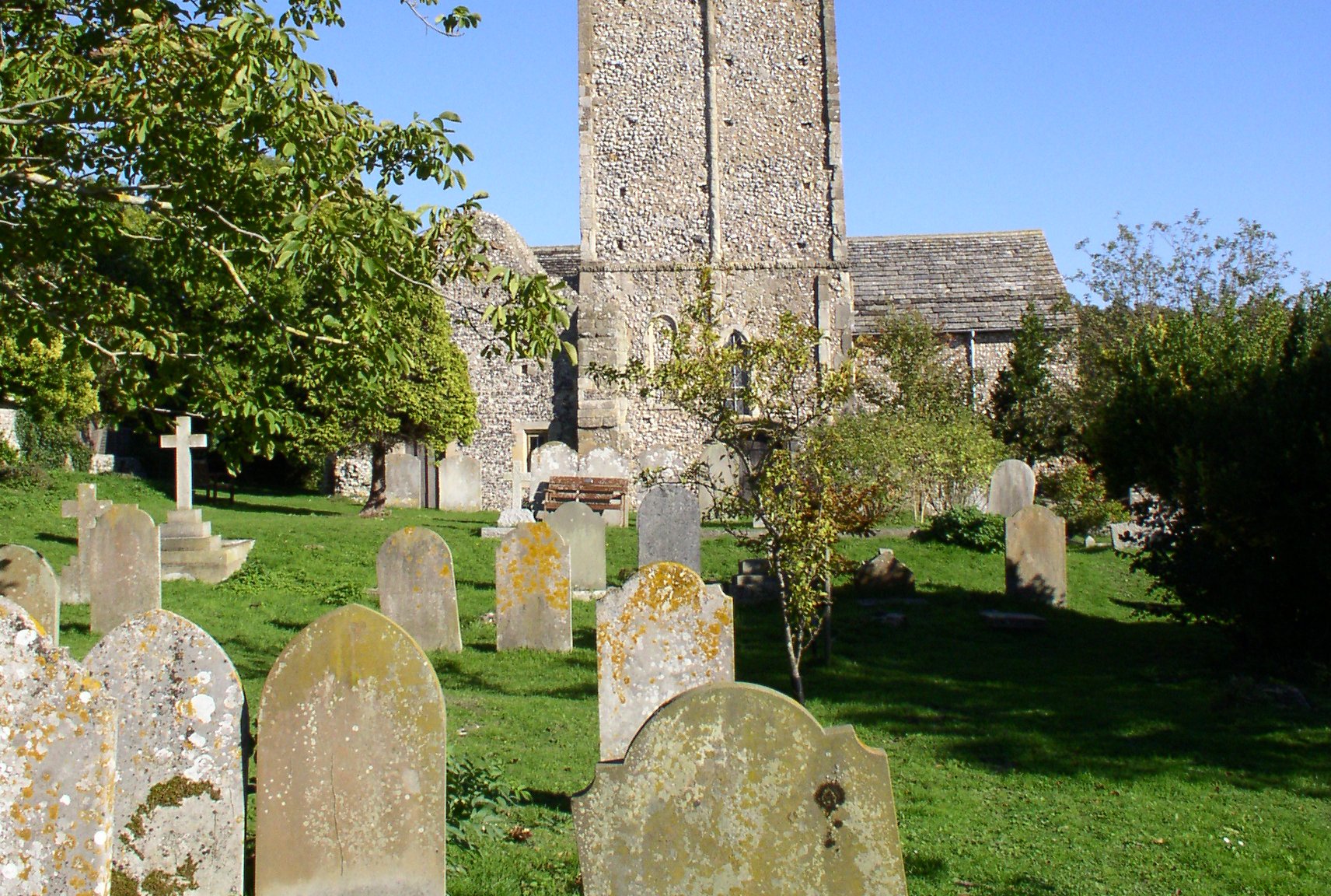 Sompting Church - exterior from the West