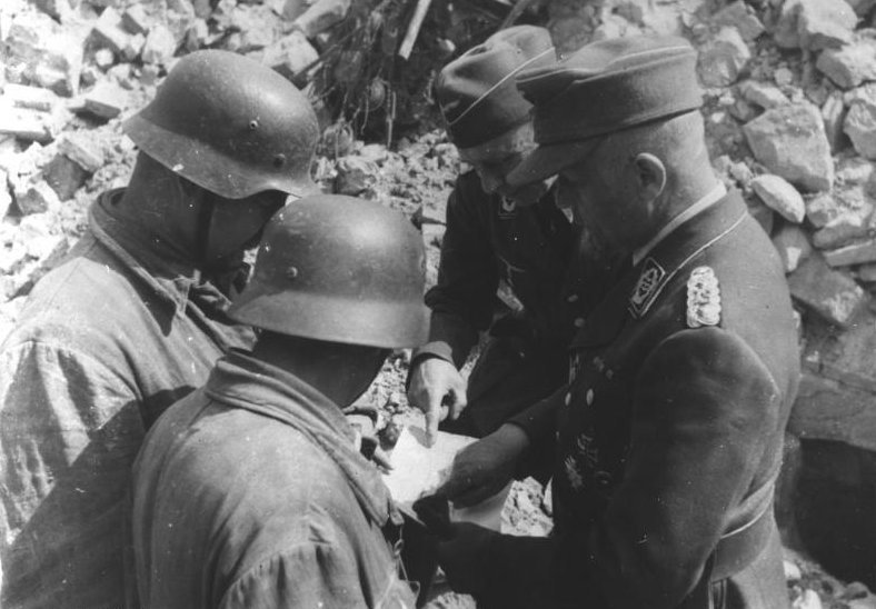 German soldiers in WWII