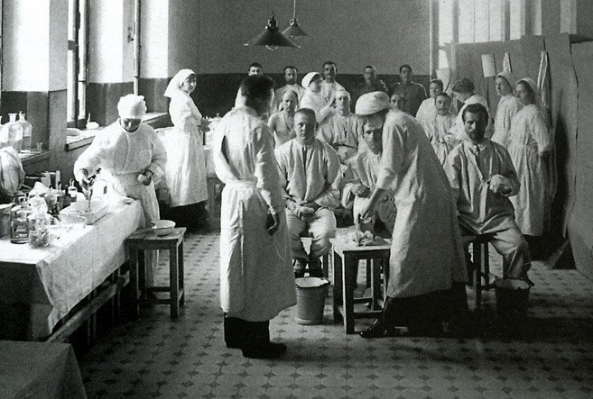 Soviet Hospital in Moscow