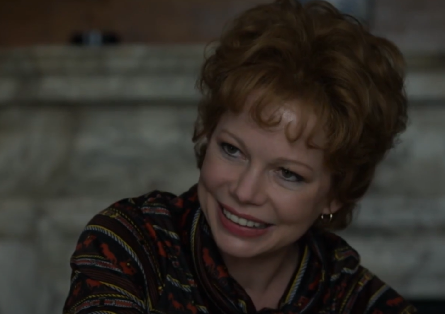 Screenshot of Gwen Verdon (Michelle Williams) and Bob Fosse (Sam Rockwell) from - Fosse/Verdon (Tv Series 2019)