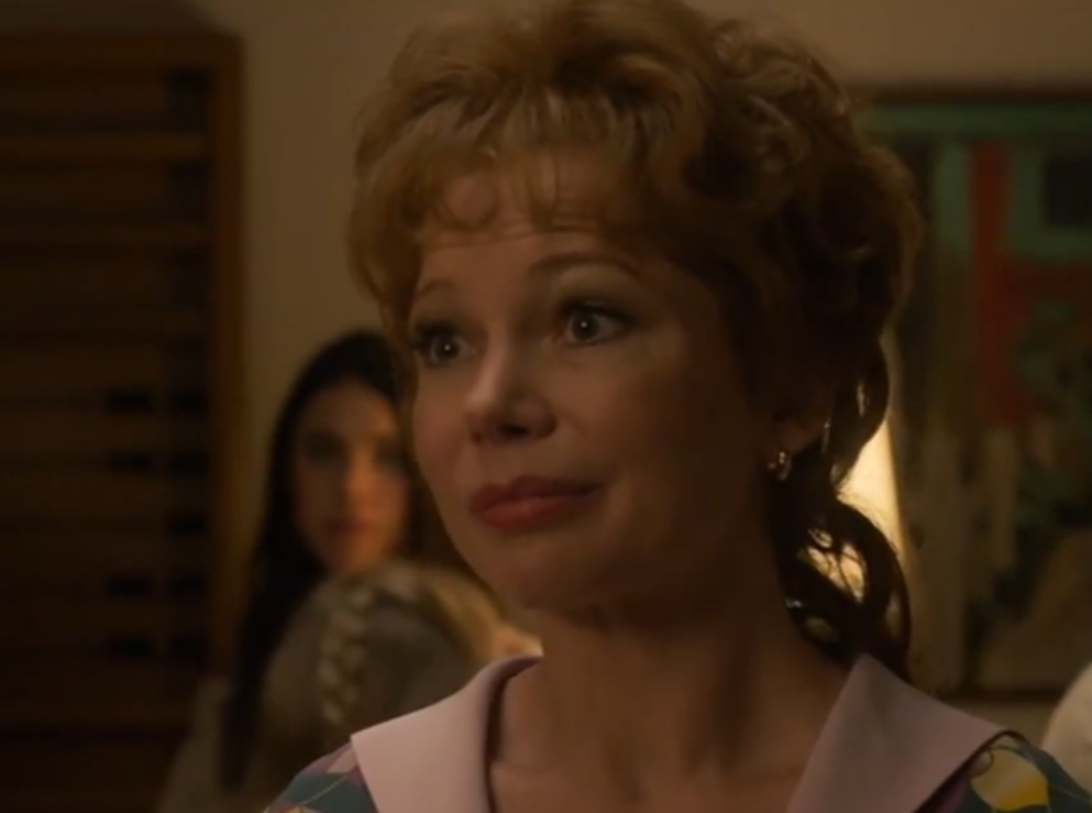 Screenshot of Gwen Verdon (Michelle Williams) and Bob Fosse (Sam Rockwell) from - Fosse/Verdon (Tv Series 2019)