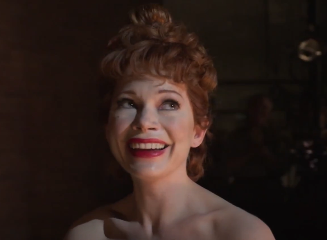 Screenshot of Gwen Verdon (Michelle Williams) from - Fosse/Verdon (Tv Series 2019)