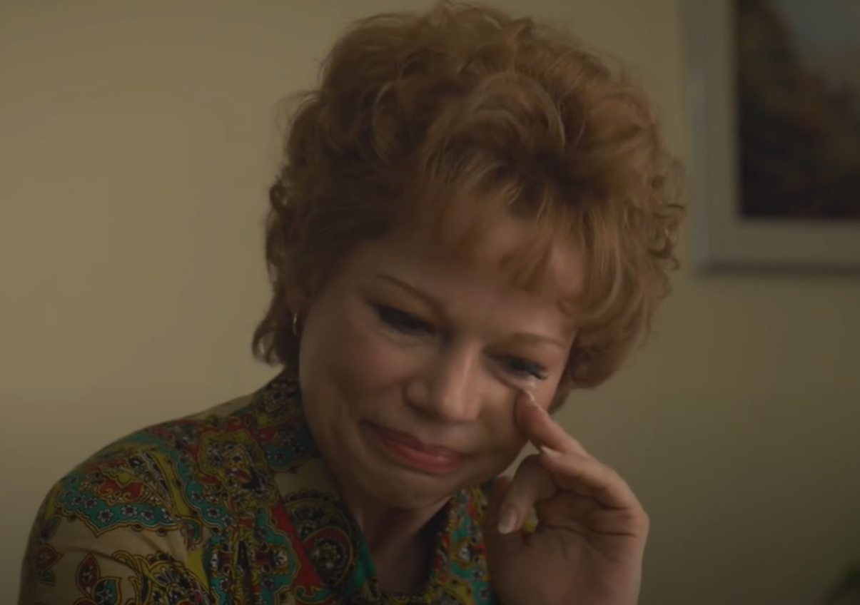 Screenshot of Gwen Verdon (Michelle Williams) and Bob Fosse (Sam Rockwell) from - Fosse/Verdon (Tv Series 2019)