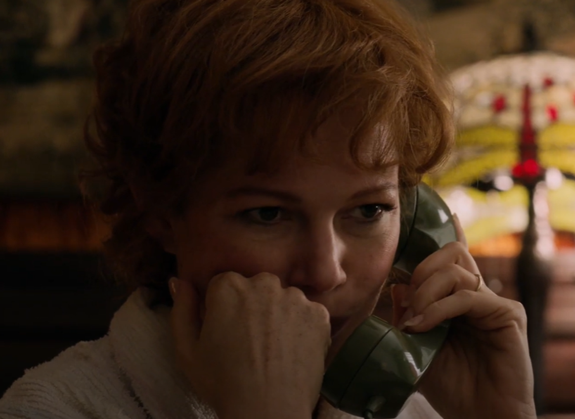 Screenshot of Gwen Verdon (Michelle Williams) and Bob Fosse (Sam Rockwell) from - Fosse/Verdon (Tv Series 2019)