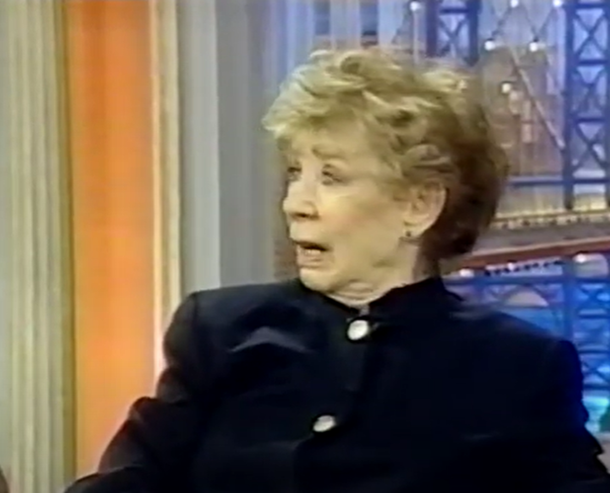 Screenshot of Gwen Verdon from - The Rosie O'Donnell Show (1996-2002)