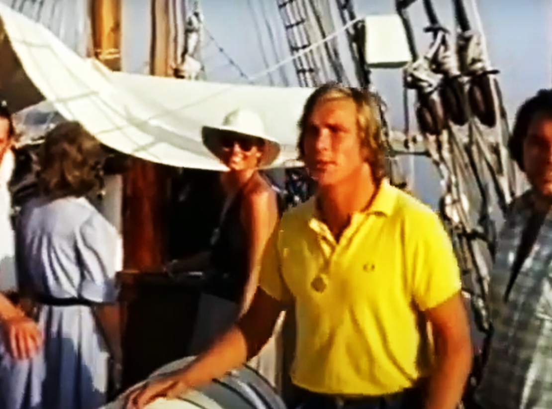 Screenshot of the documentary The Real James Hunt