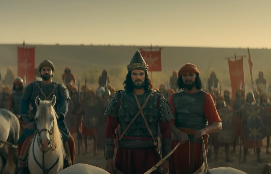 Screenshot of the tv show Alexander: The Making of a God (2024)