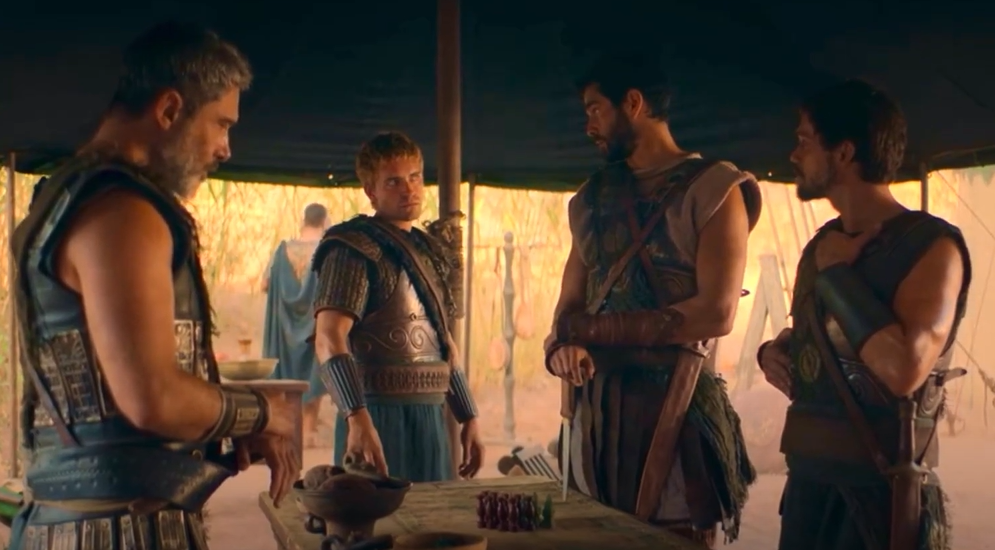 Screenshot of the tv show Alexander: The Making of a God (2024)