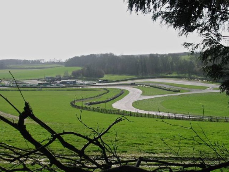 View of Chessons Drift on Lydden circuit race track