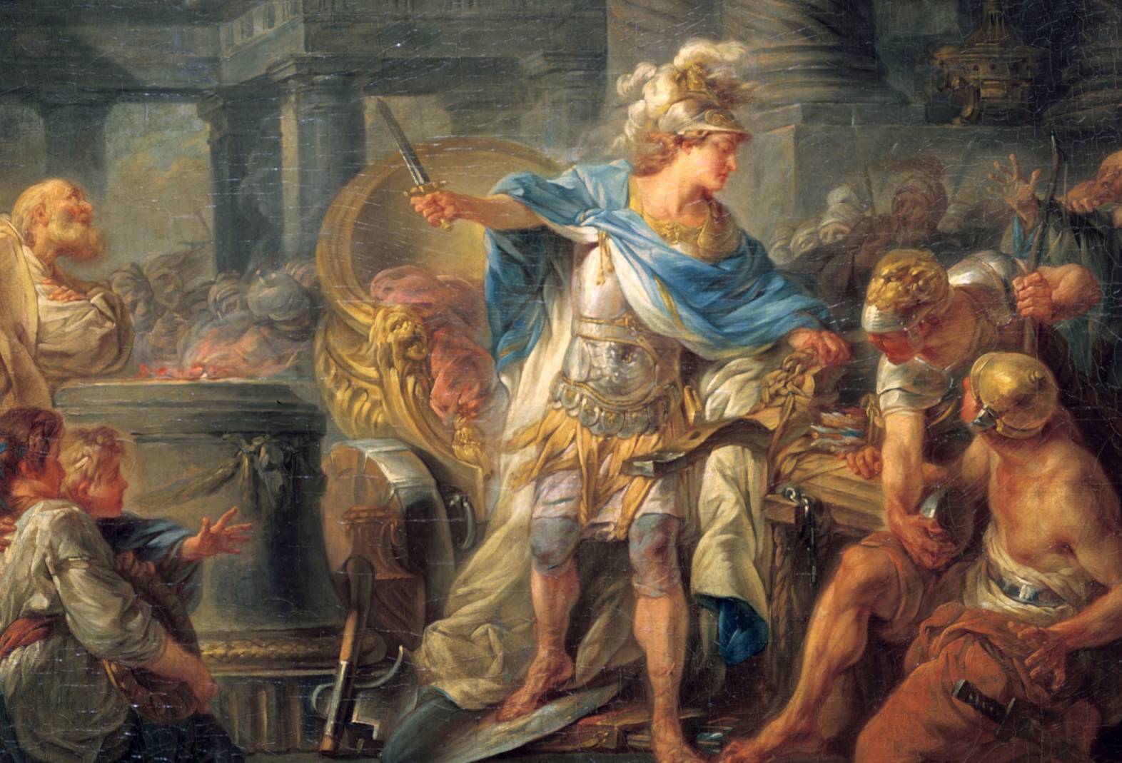 Alexander Cuts The Gordian Knot