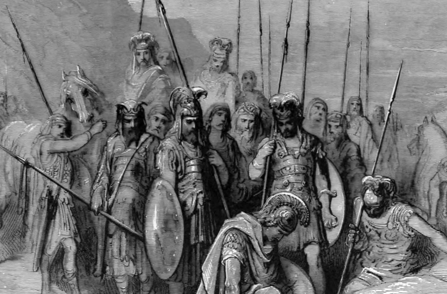 Alexander Discovering The Body Of Darius