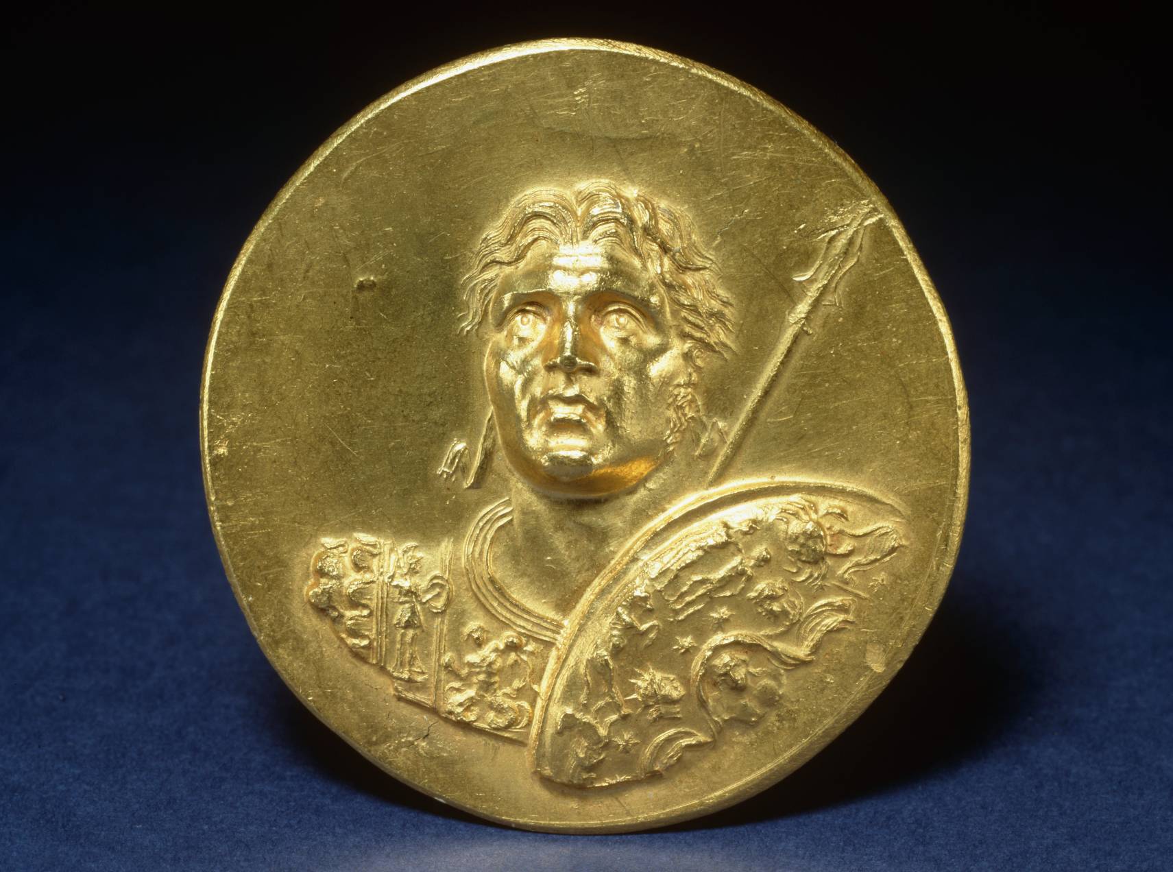 Roman - Medallion With Alexander The Great
