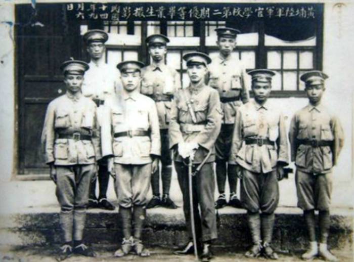 Chiang Kai-Shek With Graduates