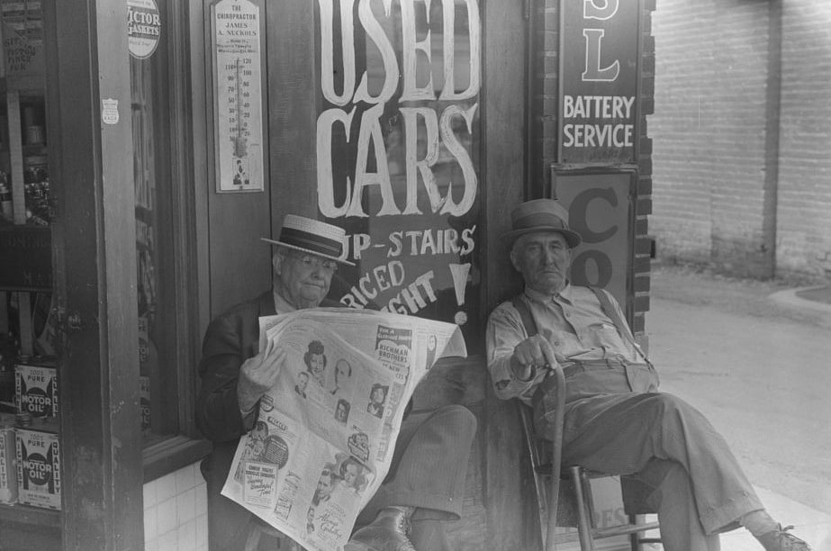 Street scene, Washington Court House, Ohio