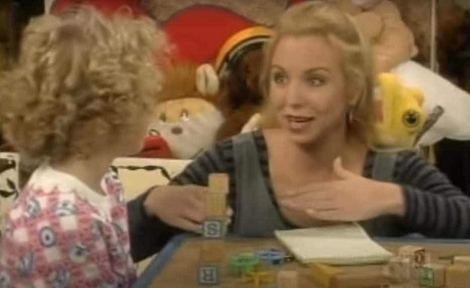 A visually captivating still taken from a pivotal moment in the television sitcom Grace Under Fire (1993–1998)