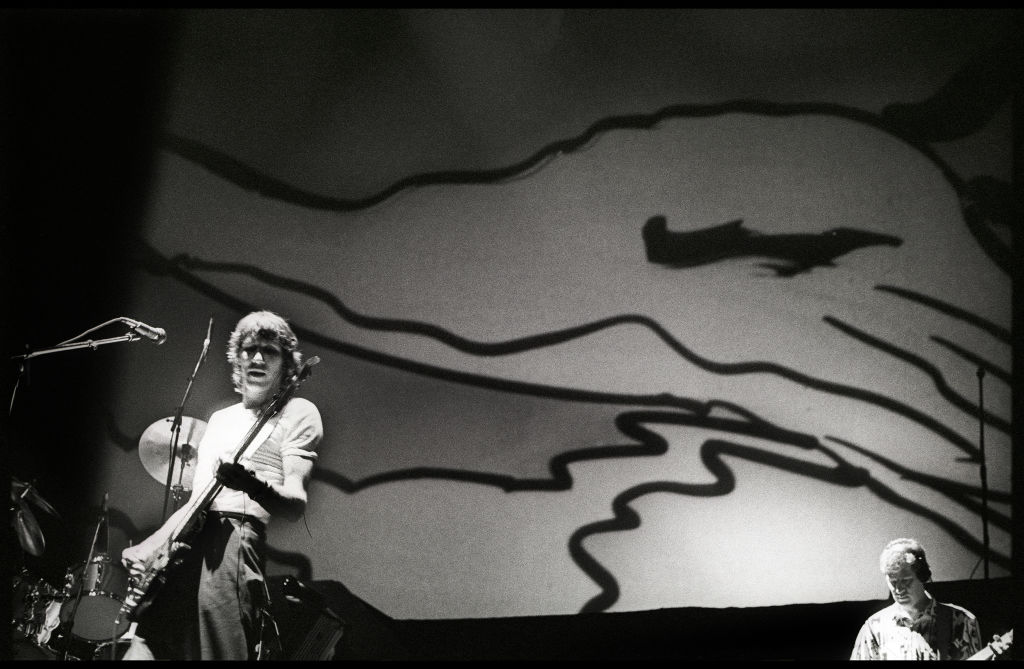Roger Waters of Pink Floyd performs on stage on his 'Pros and Cons of Hitch Hiking' solo tour
