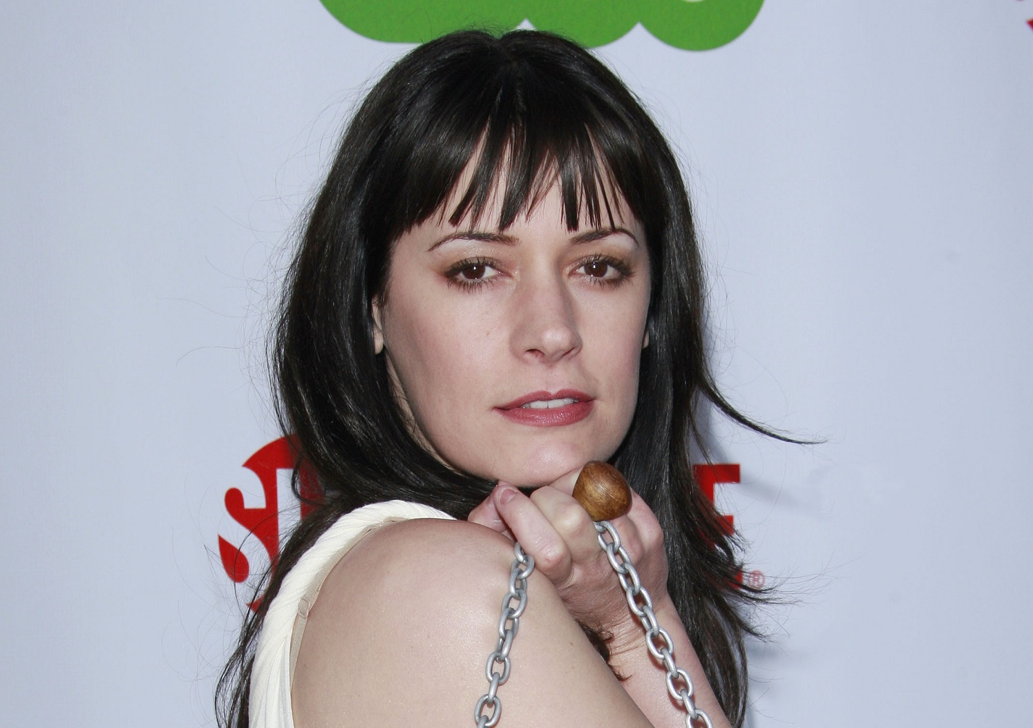 Paget Brewster at the CBS CW Showtime Press Tour Stars party