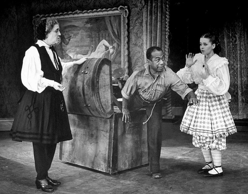 Promotional photograph for the Broadway Bloomer Girl